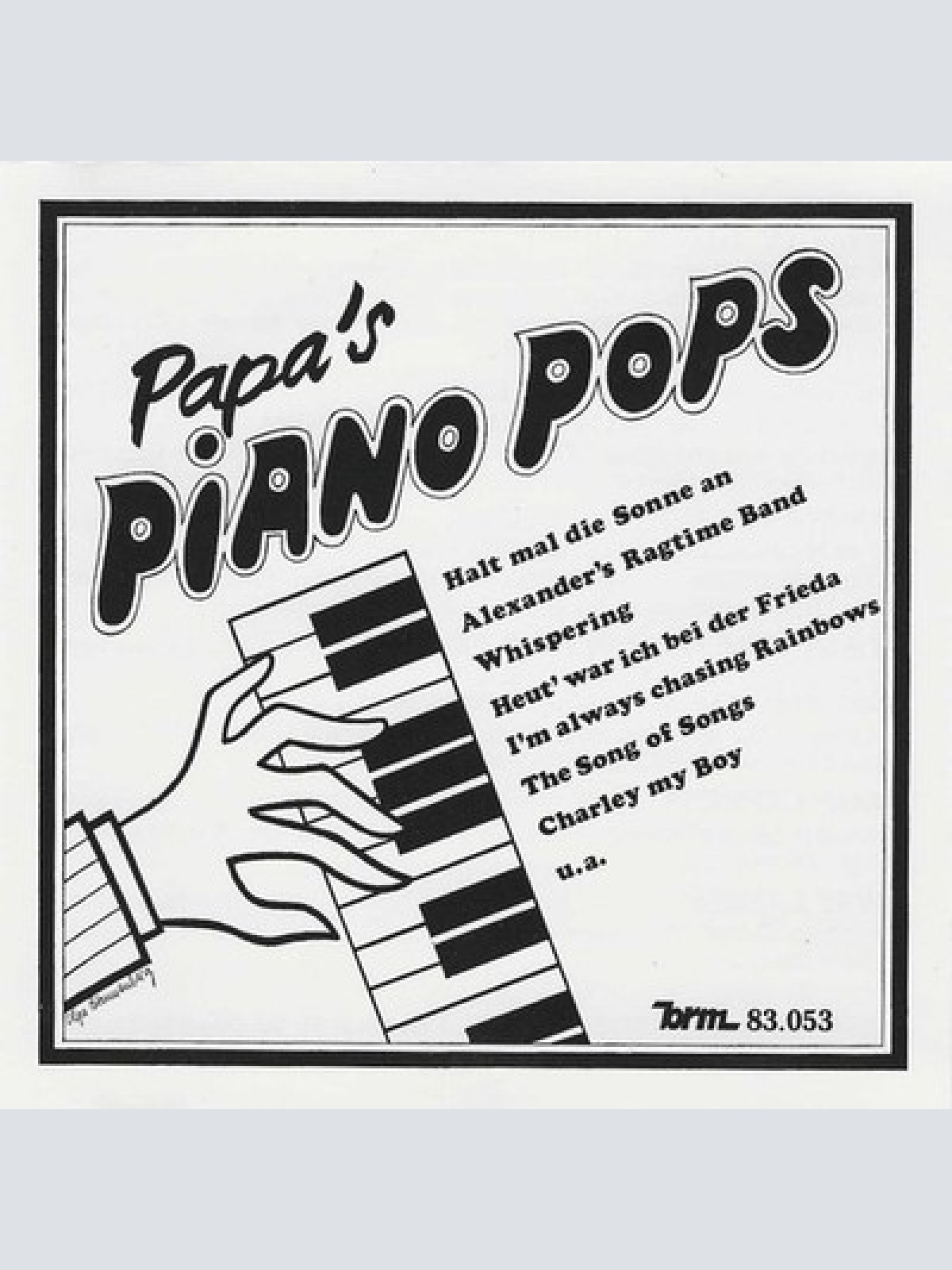 CD Various - Papa's Piano Pops