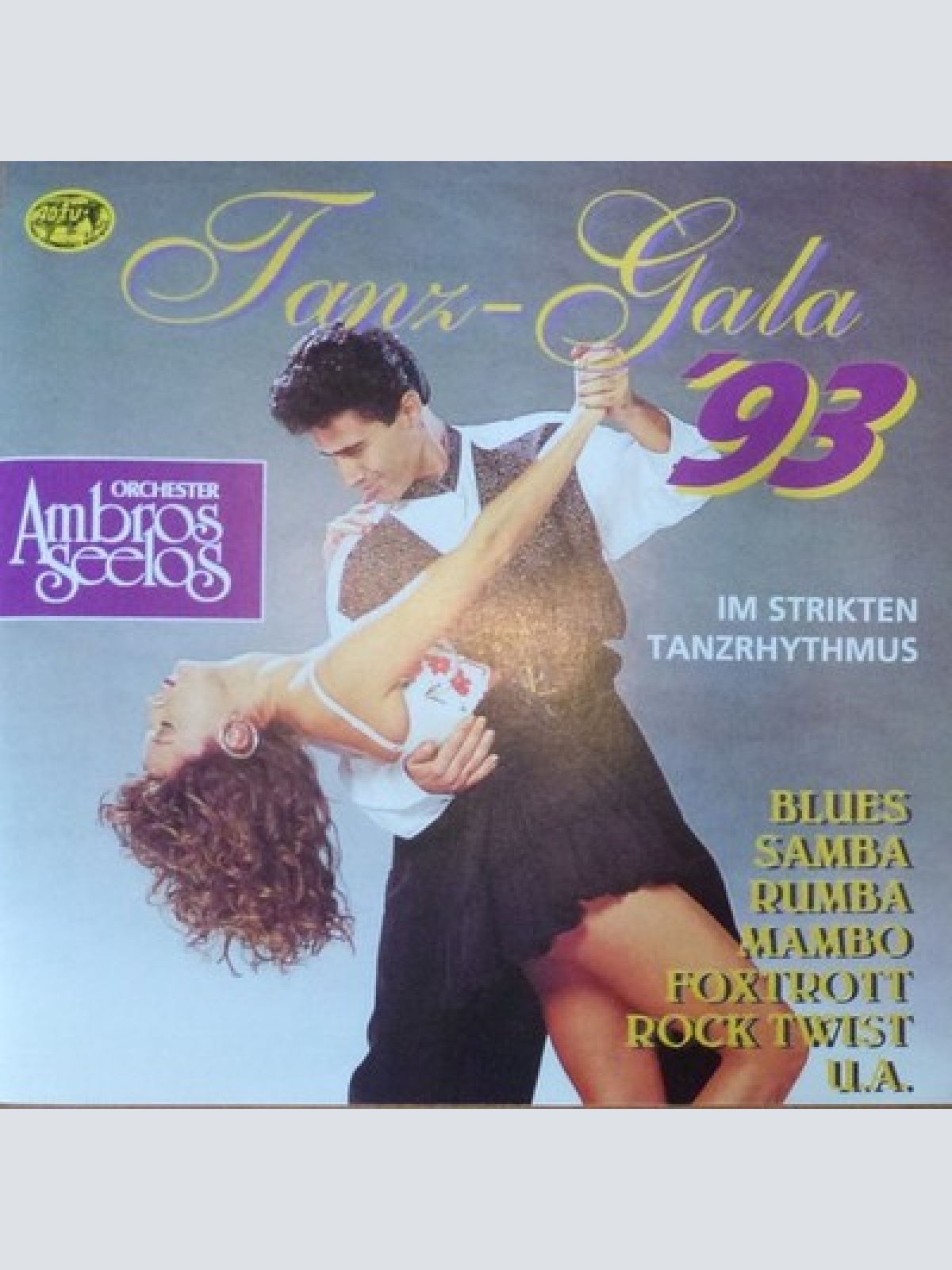 CD Orchester Ambros Seelos - Tanz-Gala '93 (Im Strikten Tanzrhythmus)