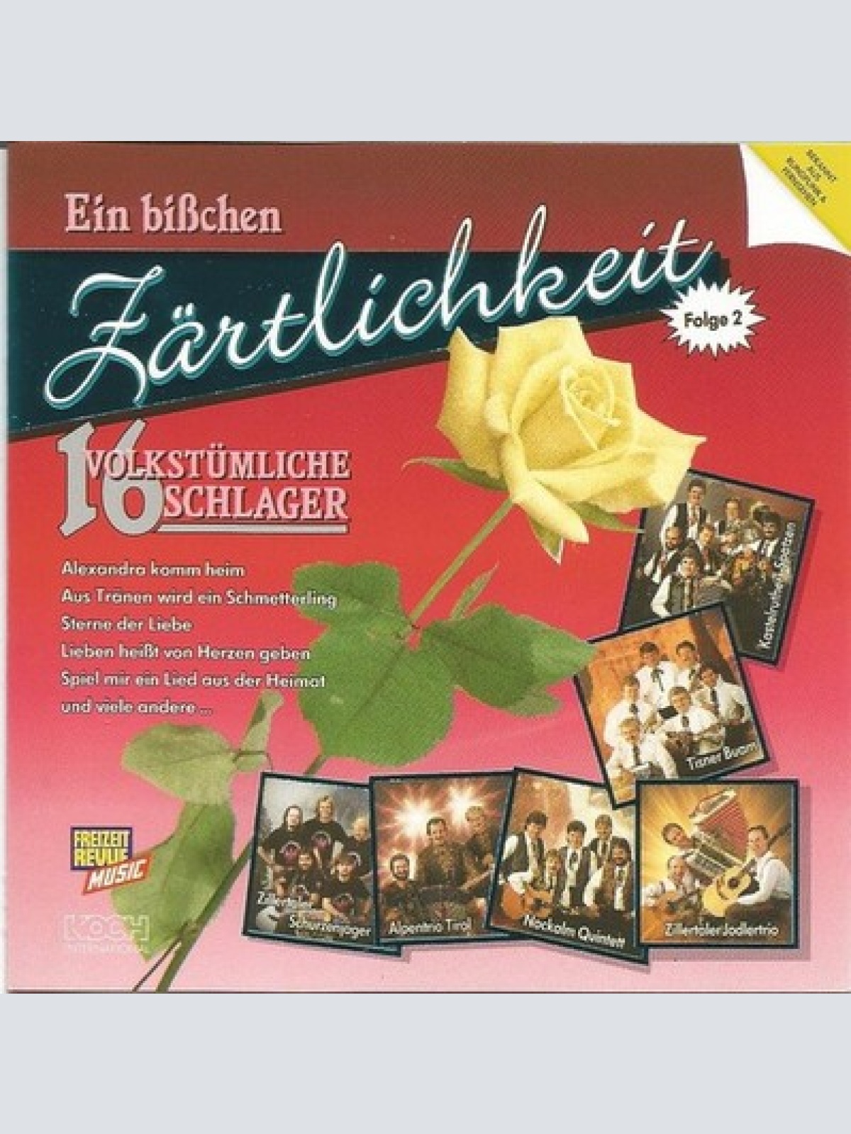 CD, Comp Various - Ein Bißchen Zärtlichkeit Folge 2, 16 Volkstümliche Schlager