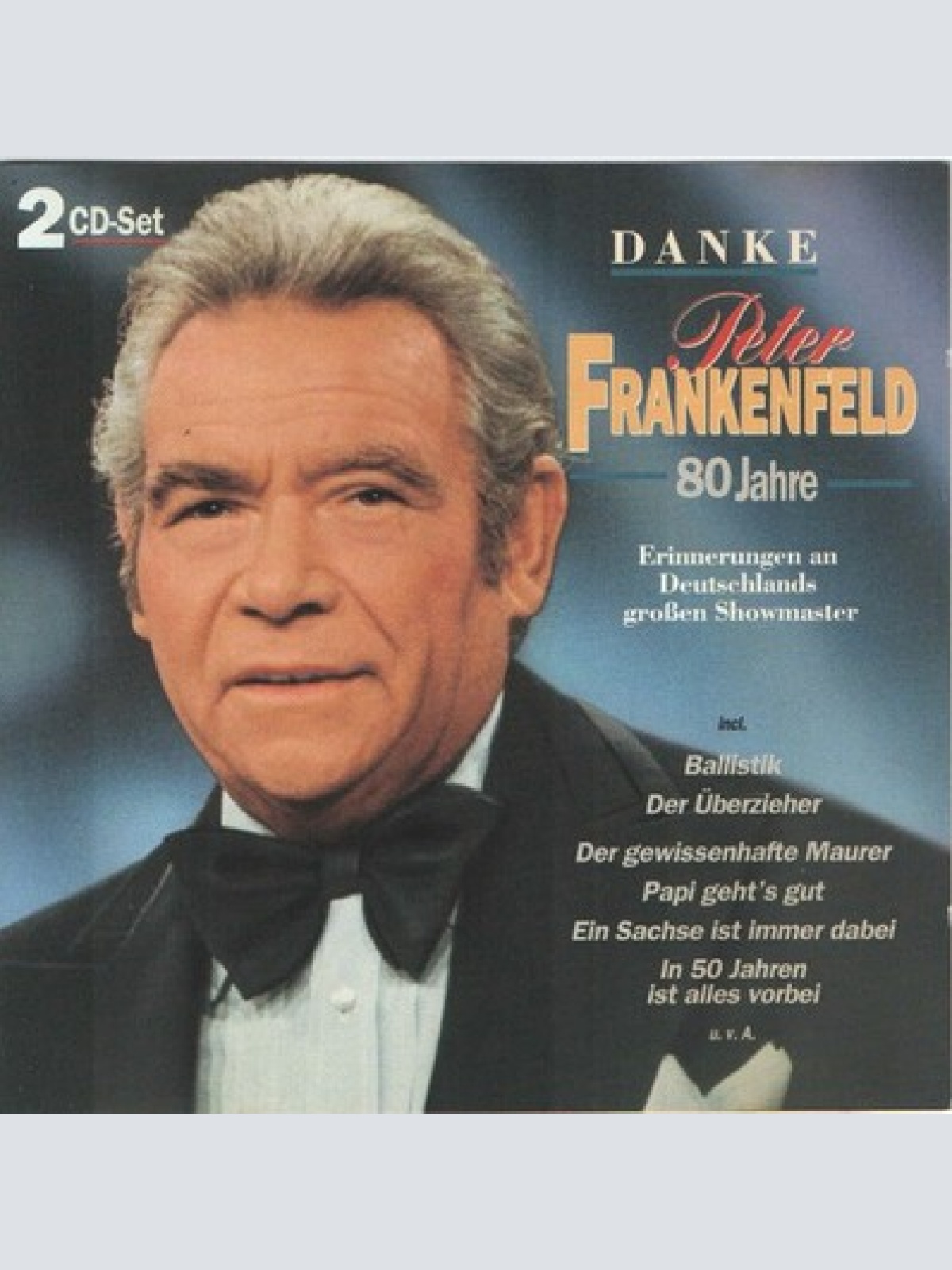 2xCD, Comp Peter Frankenfeld - Danke - 80 Jahre