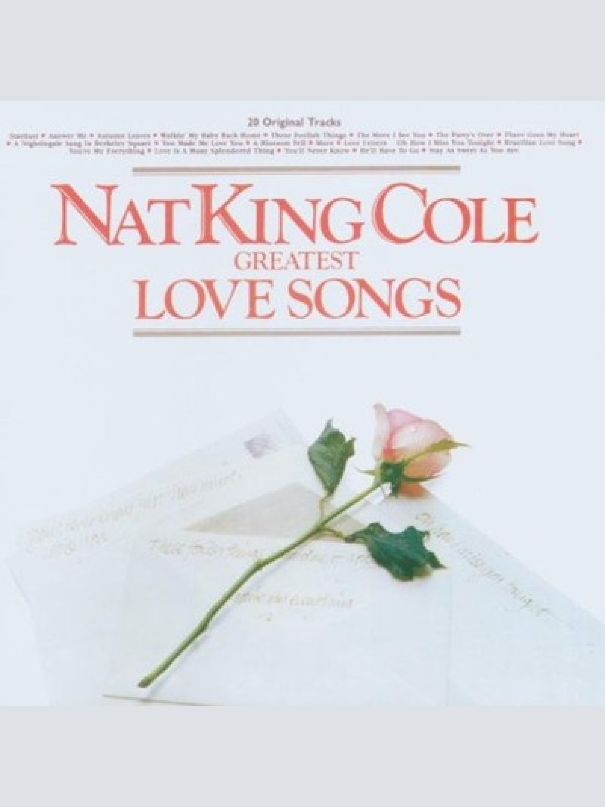 CD, Comp, RE, RM Nat King Cole - Greatest Love Songs