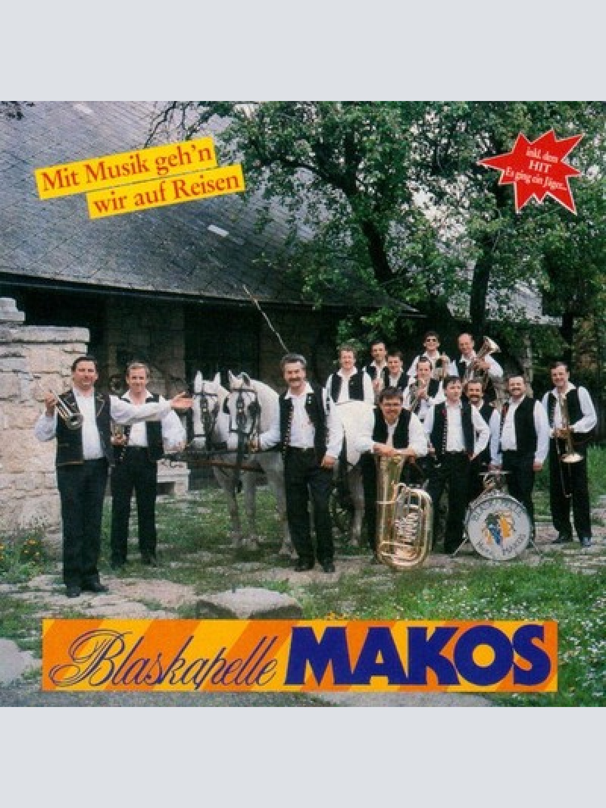 CD, Album Blaskapelle Makos - Mit Musik Geh'n Wir Auf Reisen
