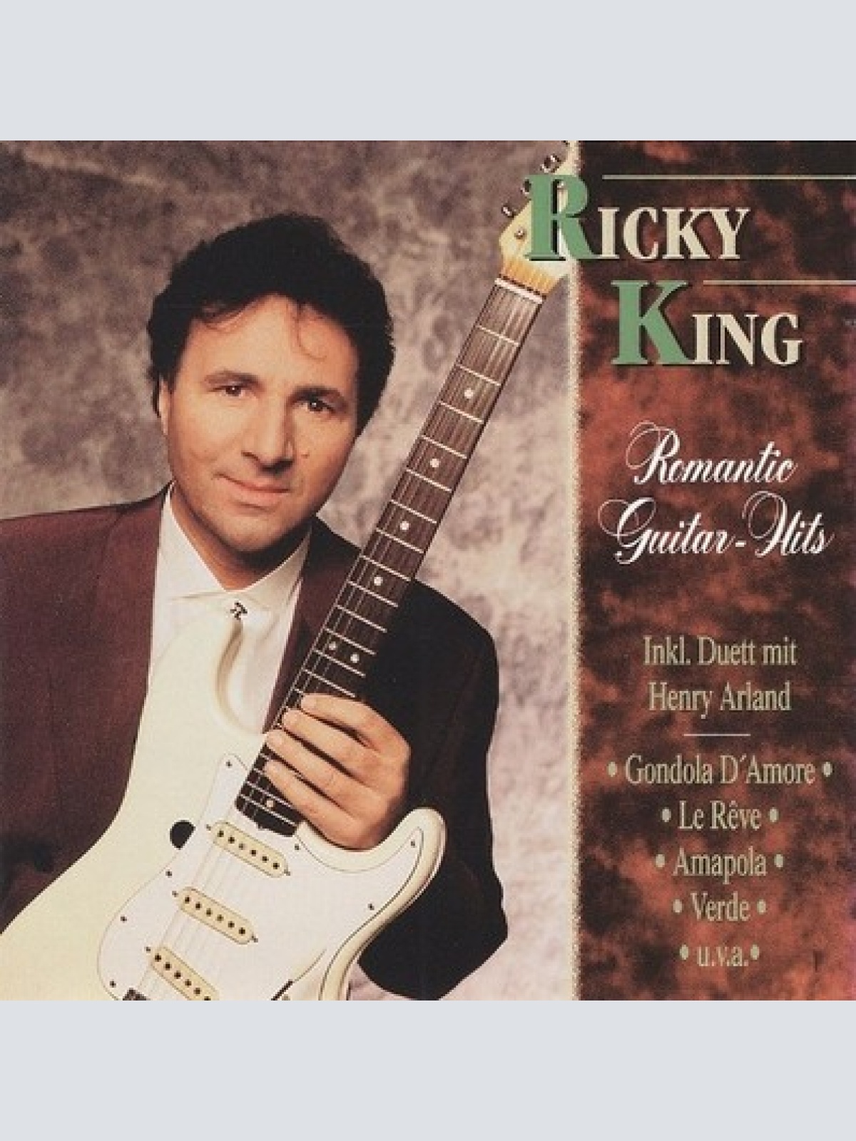 CD, Album Ricky King - Romantic Guitar-Hits
