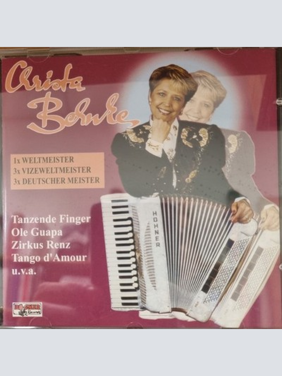 CD, Album Christa Behnke - Tanzende Finger