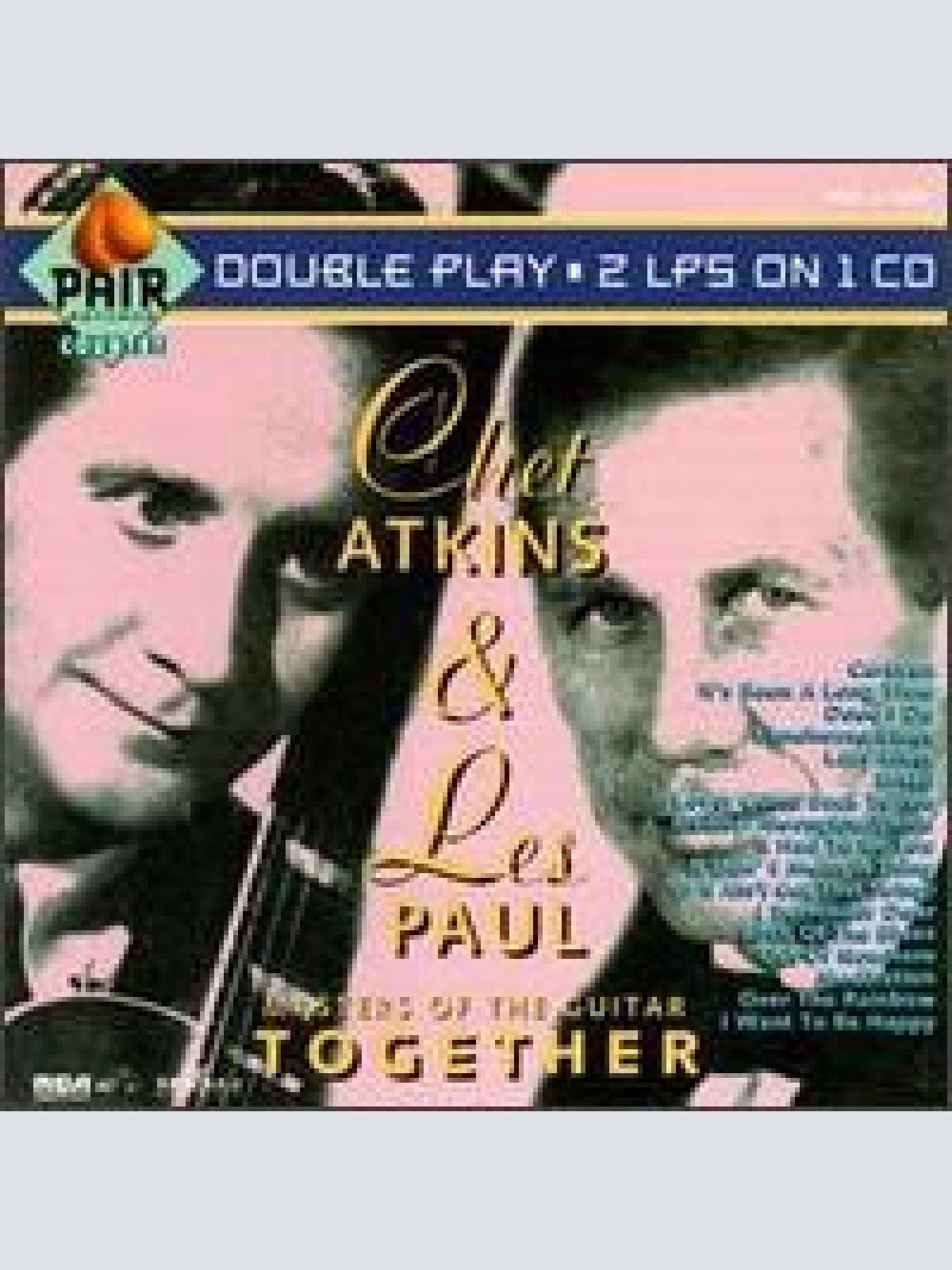 CD, Comp Chet Atkins & Les Paul - Masters Of The Guitar - Together