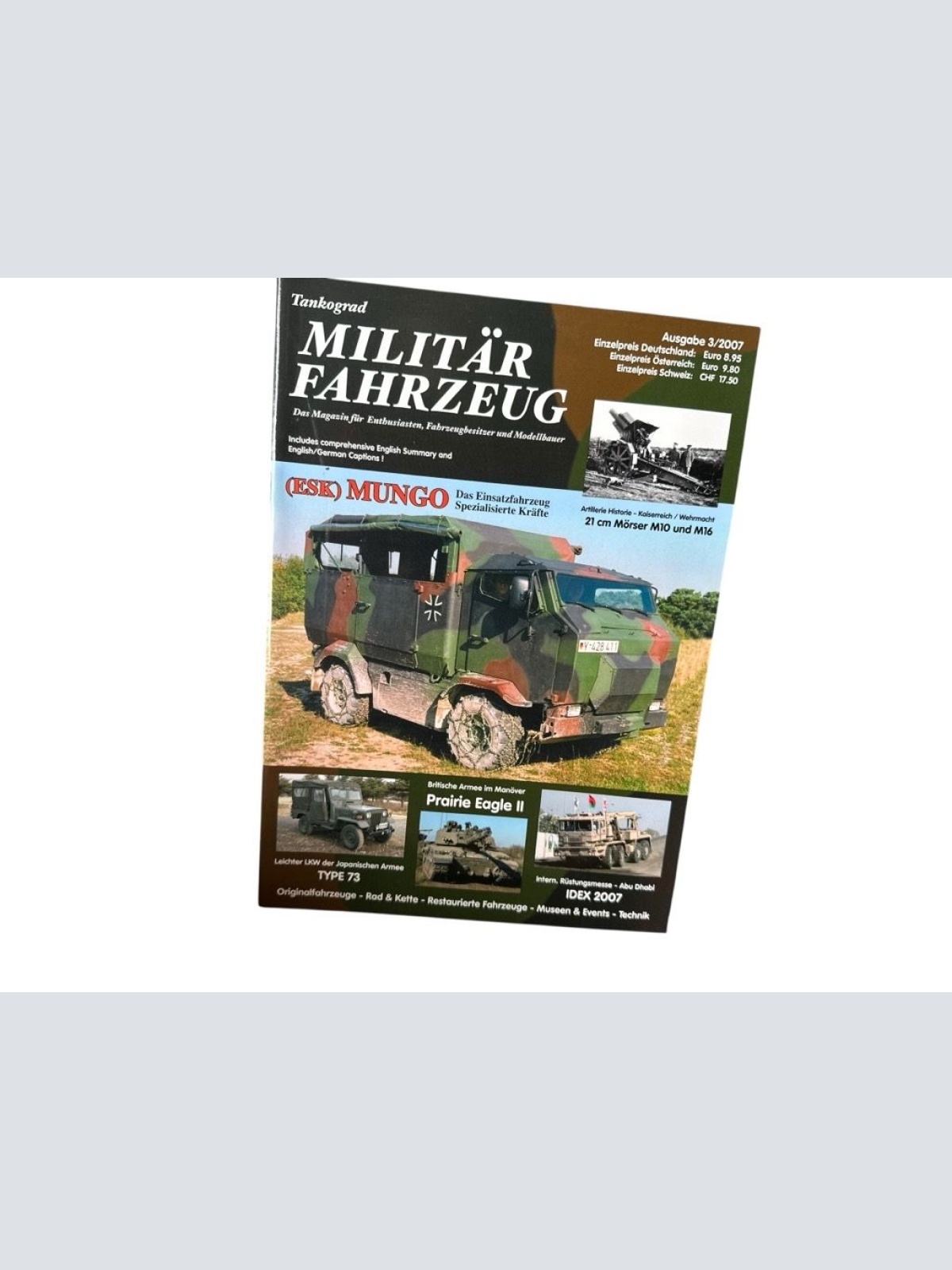 Militärfahrzeug 3/2007. Das Magazin für Enthusiasten, Fahrzeugbesitzer und Model