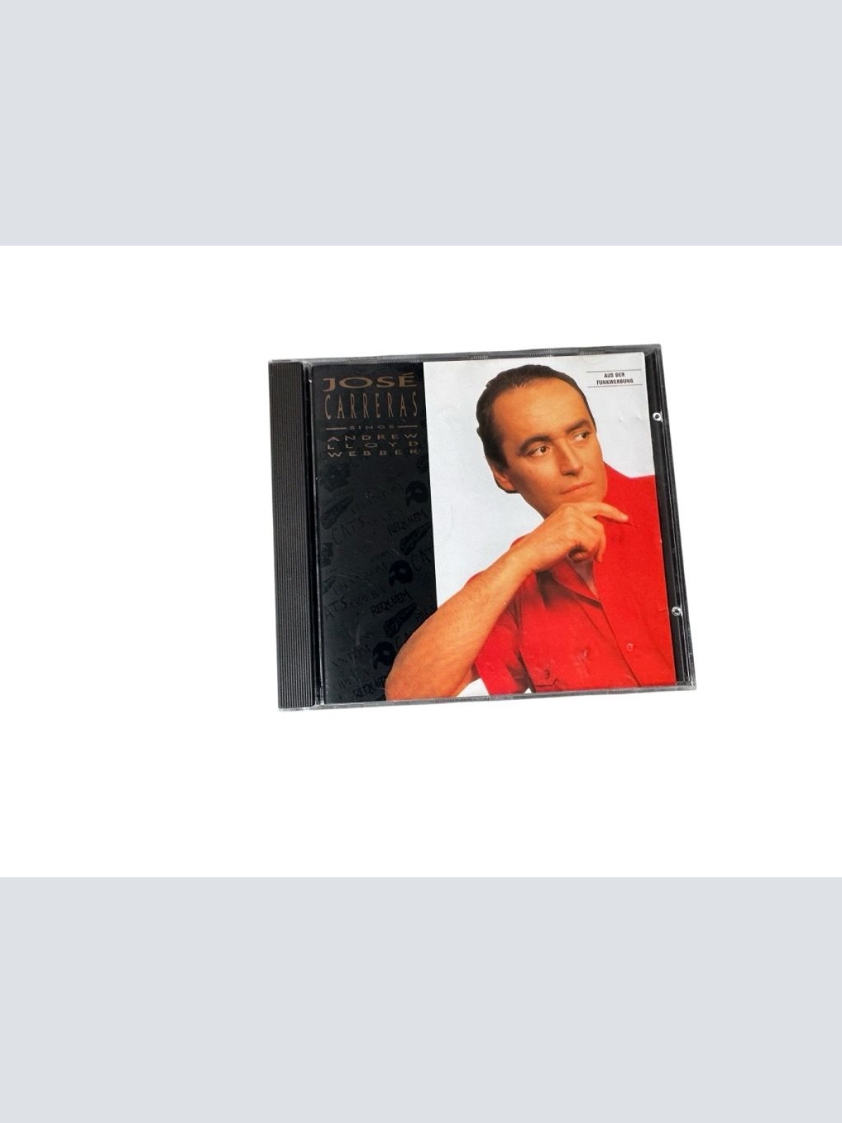 Jose Carreras Sings Andrew Lloyd Webber by Carreras, Jose (1990) Audio CD José C