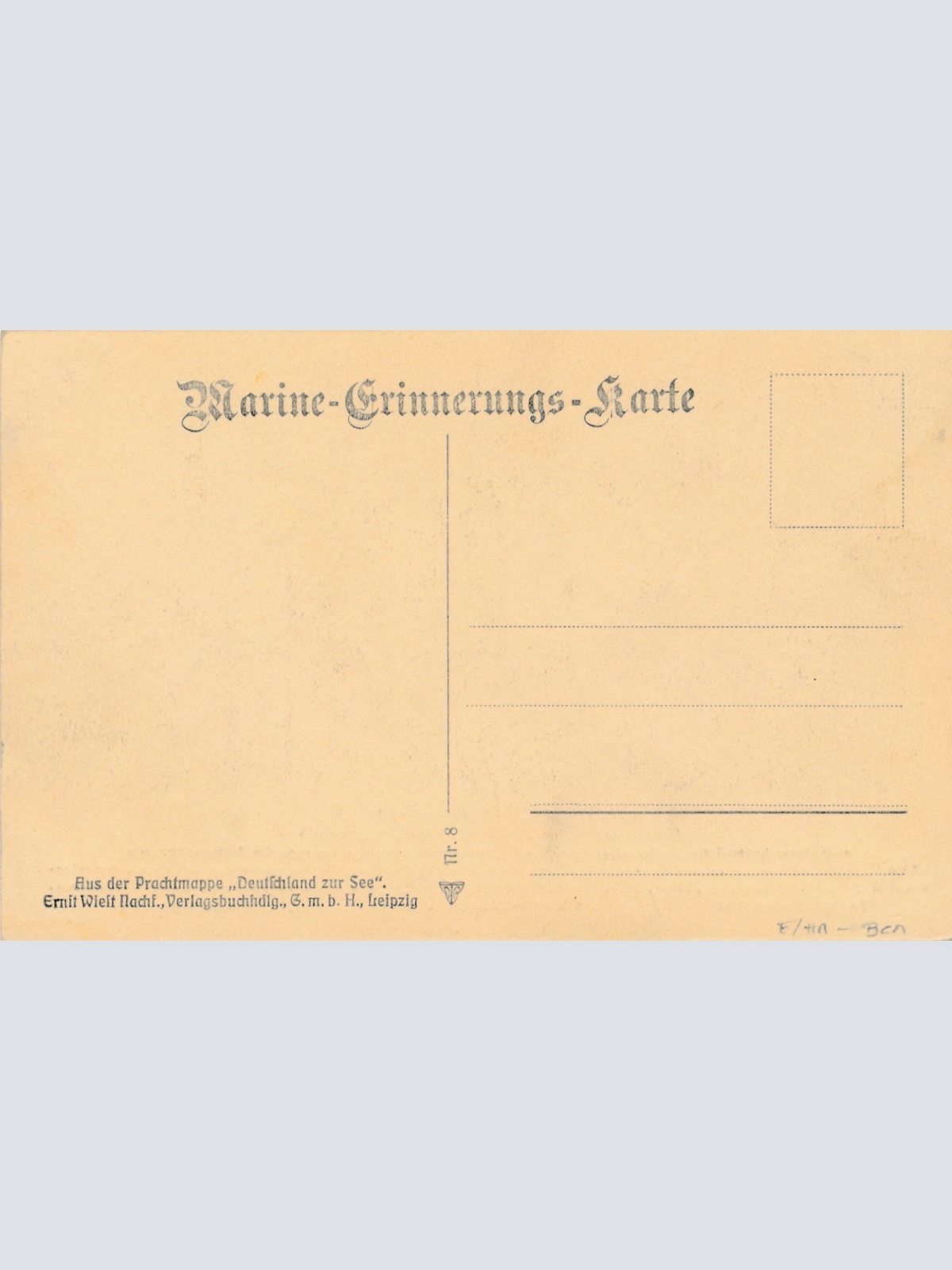 AK S.M. kleiner Kreuzer Mainz Ansichtskarte (18122)