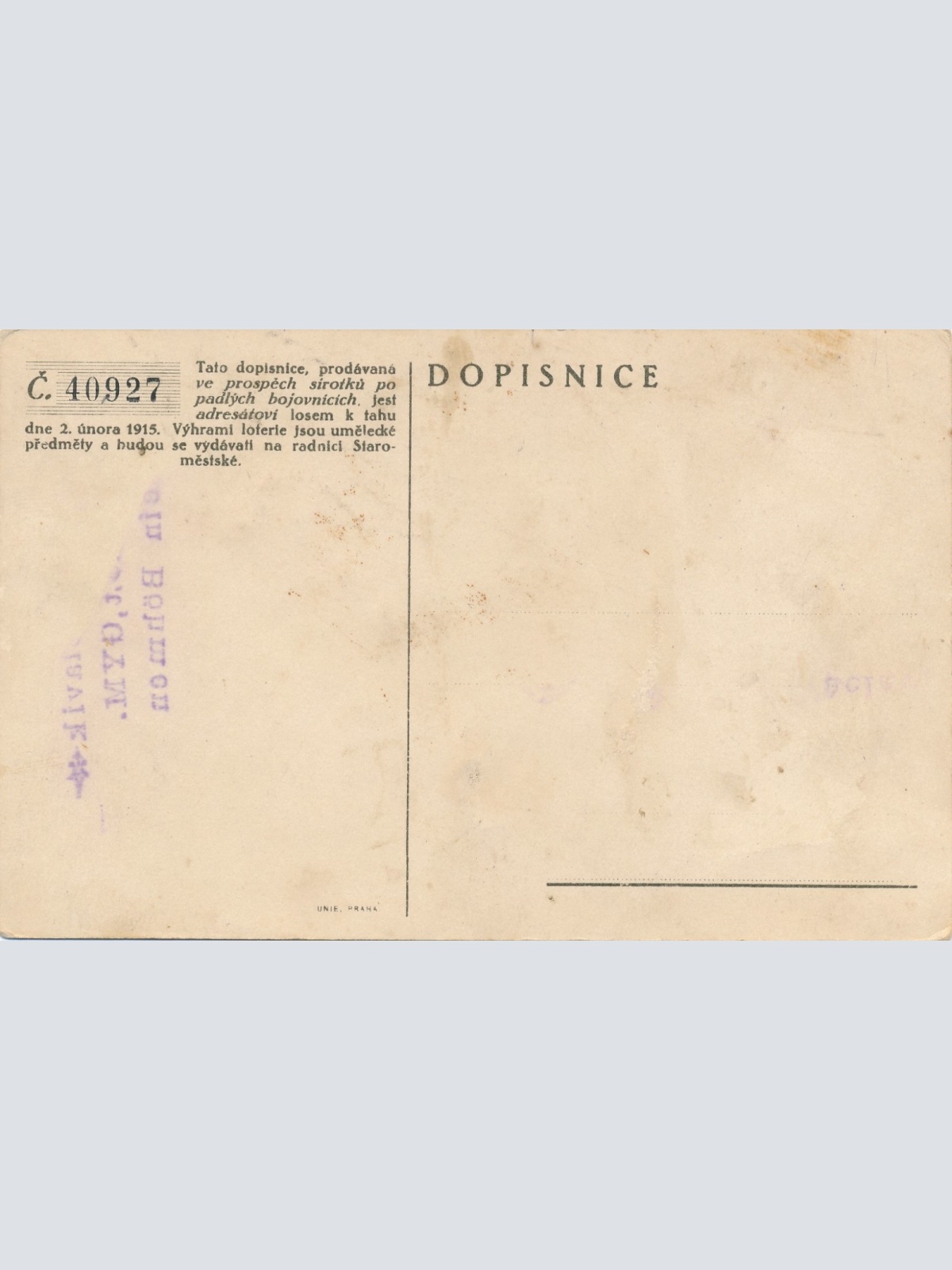 AK Militaria Soldat auf Pferd Karte zugunsten gef. Soldaten (18037)