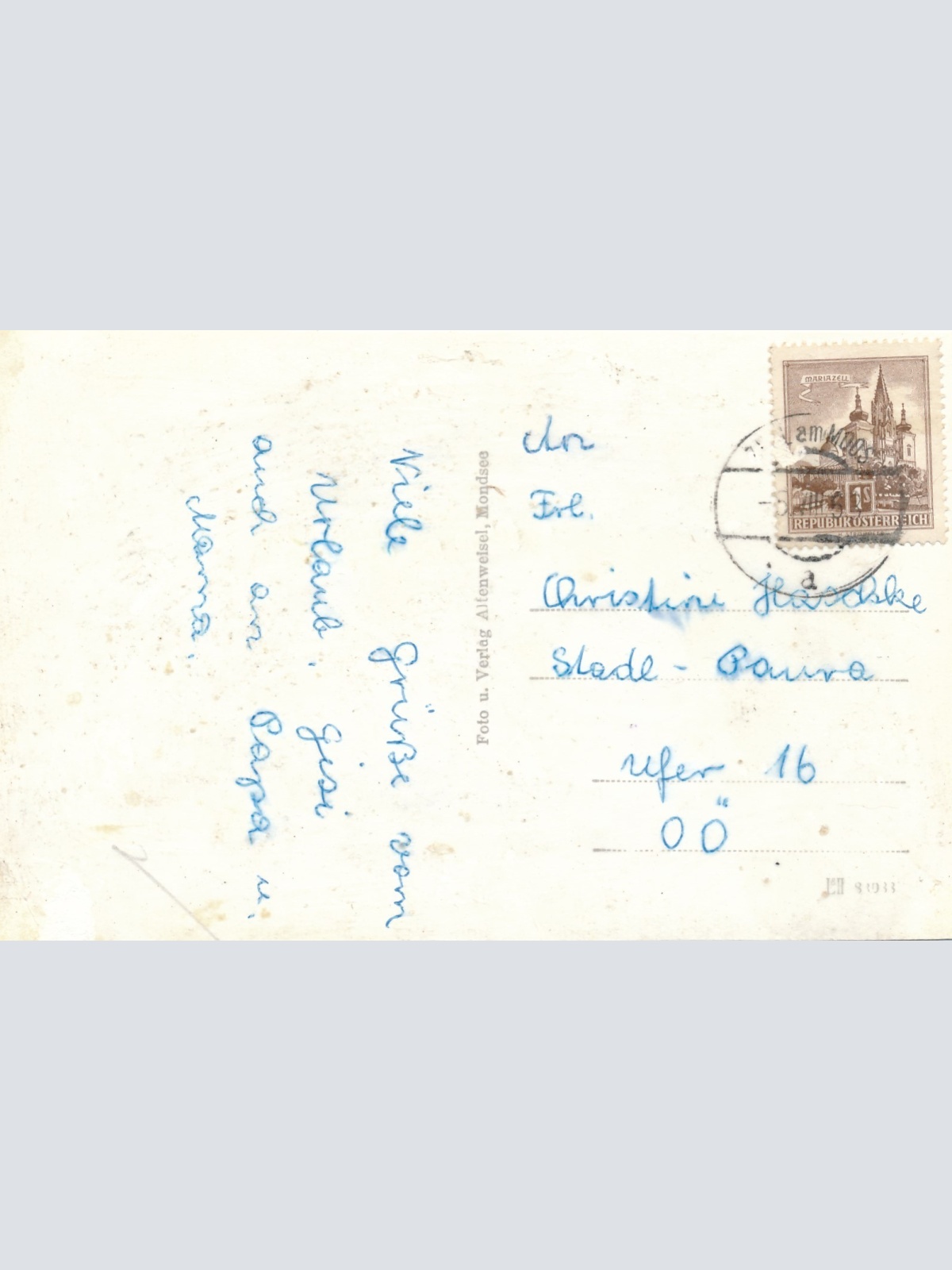 AK aus Zell am Moos am Irrsee Oberösterreich Ansichtskarte (18229)