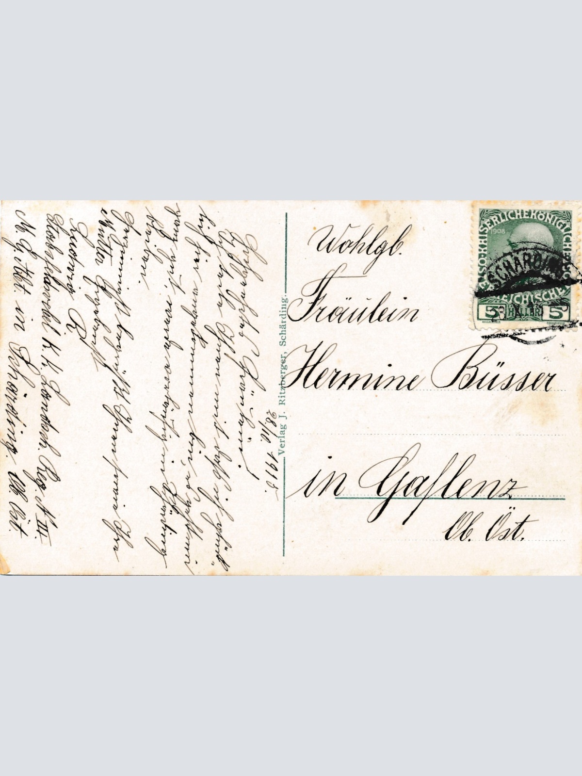 AK aus Schärding am Inn Ansichtskarte (18234)