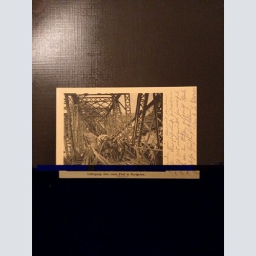 Übergang Über Einen Fluß In Nordpolen 410718 Gr