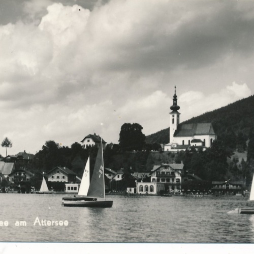 AK aus Attersee am Attersee Oberösterreich Ansichtskarte (18292)