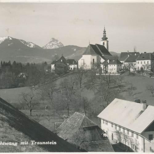 AK aus Viechtenwang mit Traunstein Oberösterreich Ansichtskarte (18298)