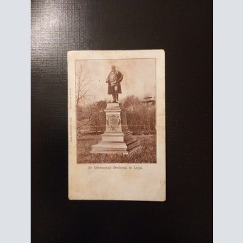 Dr. Schmeykal Denkmal In Leipa Böhmen AB0032 Gr