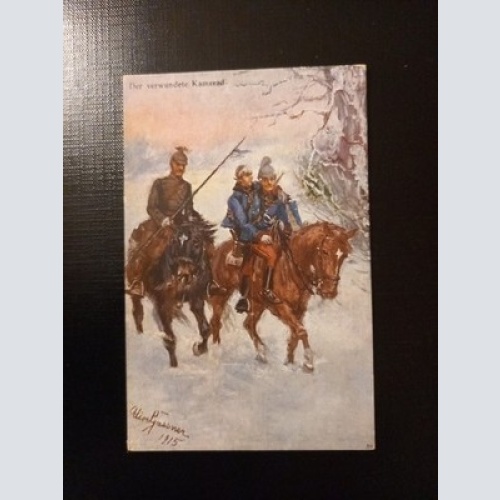 Der Verwundete Kamerad Nr. 68 Rotes Kreuz Karte  Gassner AB0041 Gr