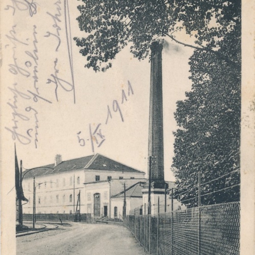 AK aus Harland Niederösterreich Spinnerei Ansichtskarte (18314)