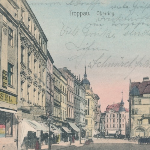 AK aus Troppau Oberring Tschechoslowakei Ansichtskarte (18339)