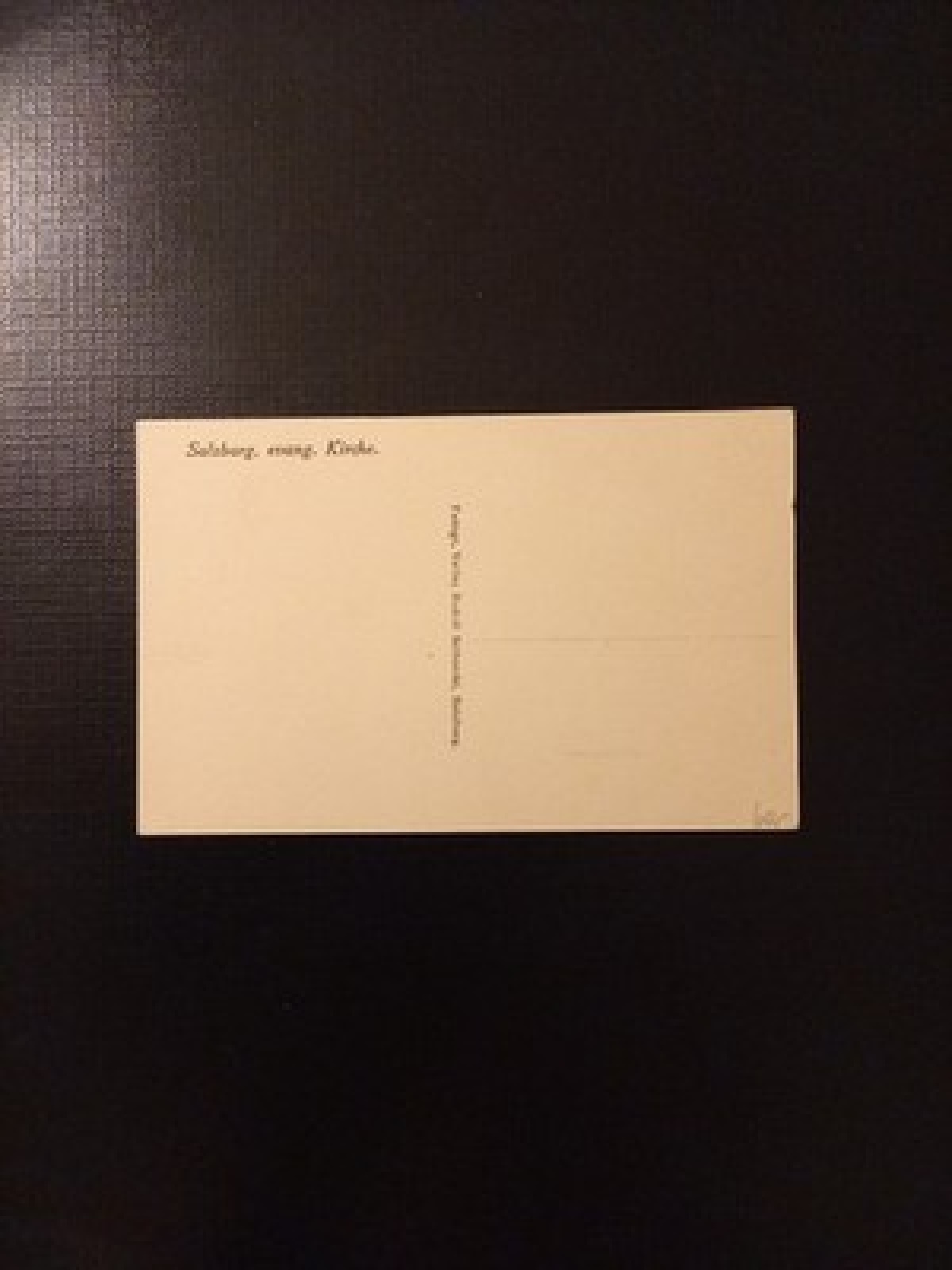 Salzburg Evangelische Kirche AB0024 Gr