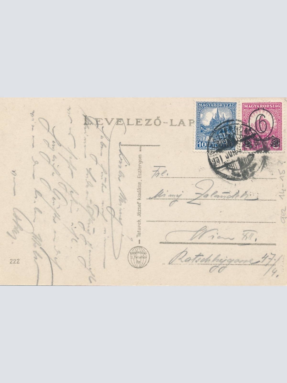 AK aus Estergom - Gran Bazilika Ungarn Ansichtskarte (18256)