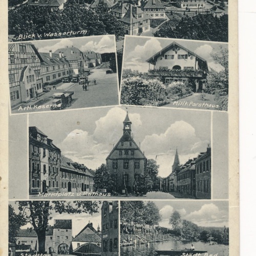 AK aus Grafenwöhr Bayern Ansichtskarte (18259)