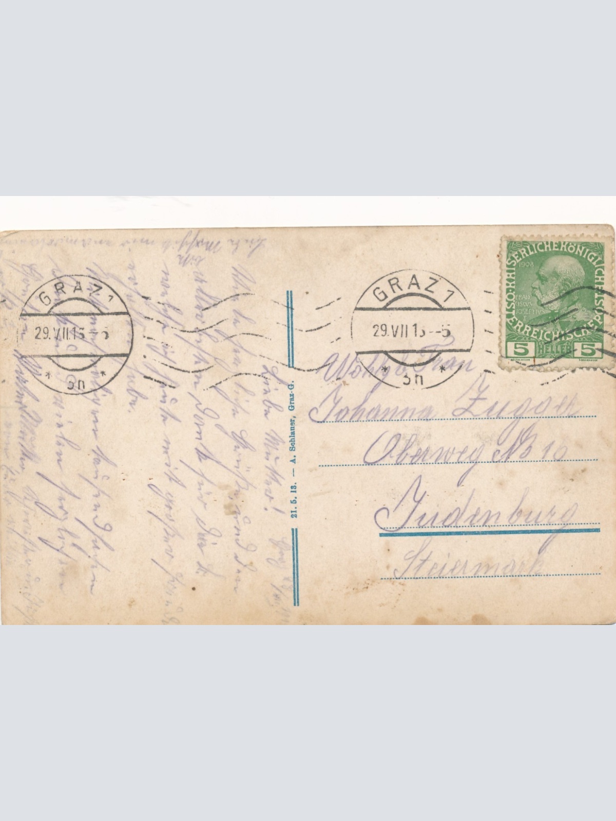 AK aus Graz Schweizerhaus am Schloßberg Steiermark Ansichtskarte (18352)