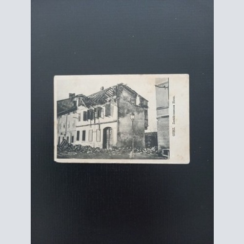 Görz Zerschossenes Haus Italien Gr