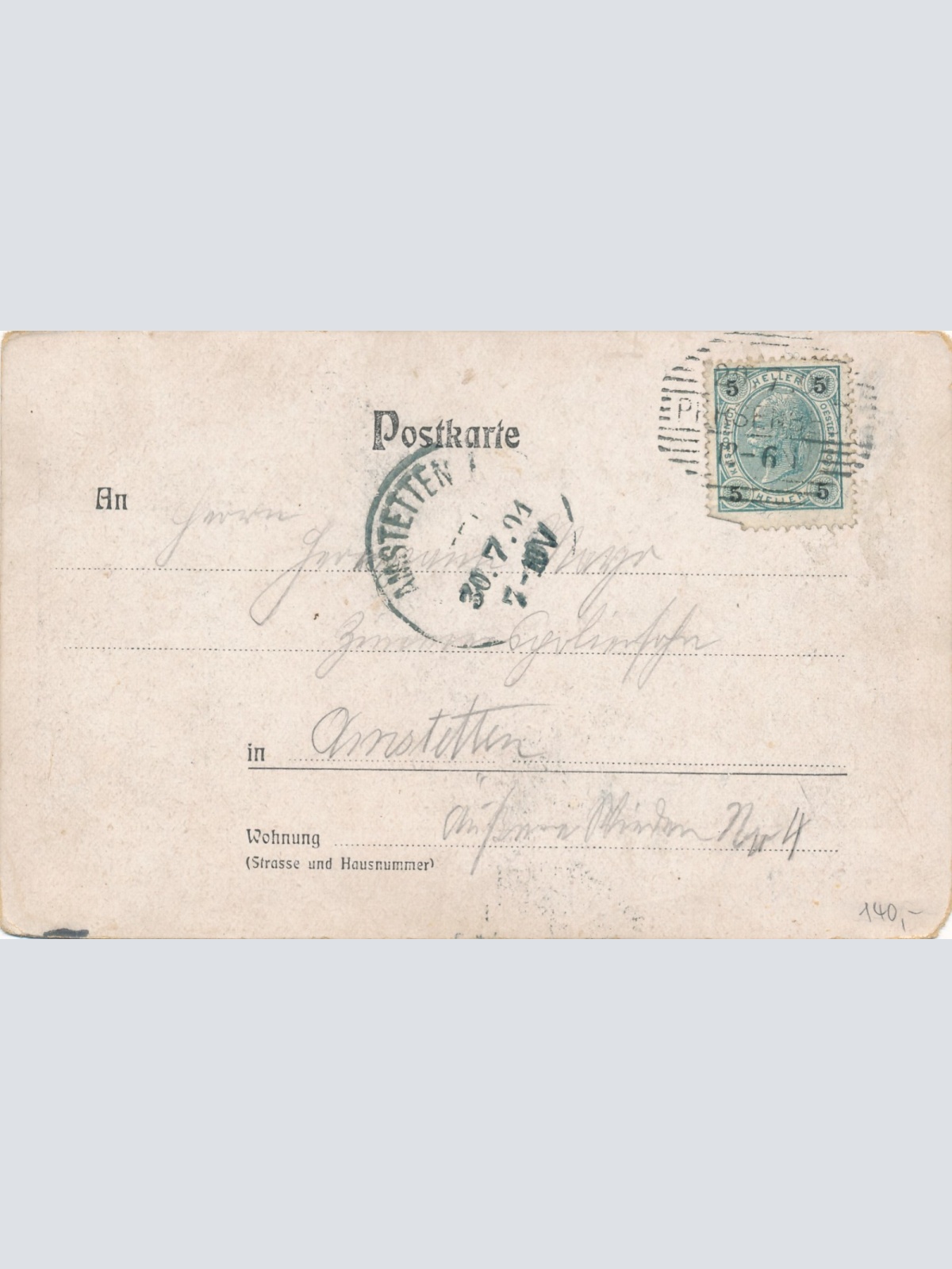 AK aus Persenbeug Niederösterreich Ansichtskarte (18377)