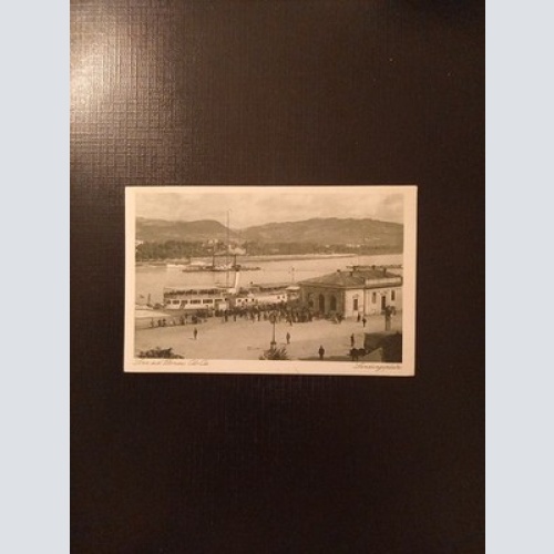 Linz an der Donau Landungsplatz Schiff Oberösterreich AB0085 Gr