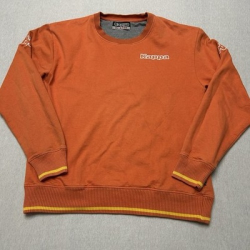 Vintage KAPPA Sweatshirt XL Orange - 90er/Y2K - Crewneck Retro Sport Logo