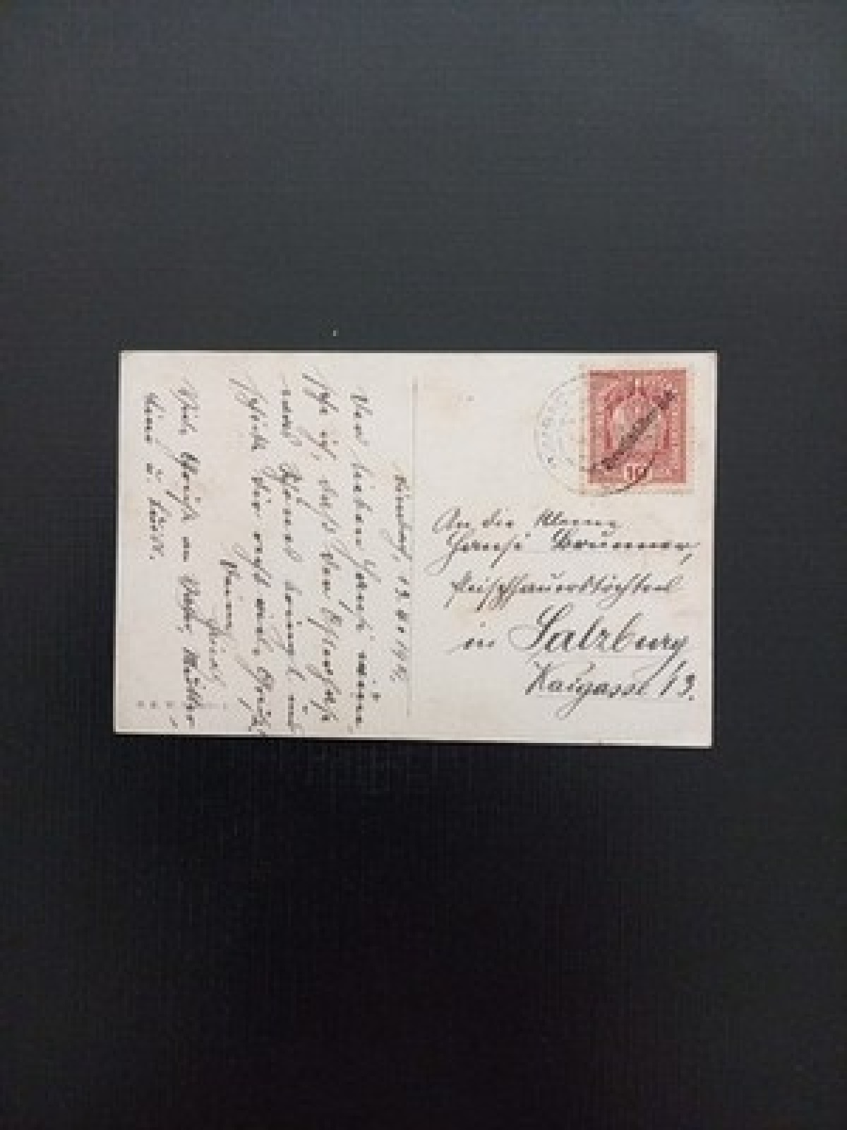 Herzliche Ostergrüße Bub Mit 5 Osterhasen Gr