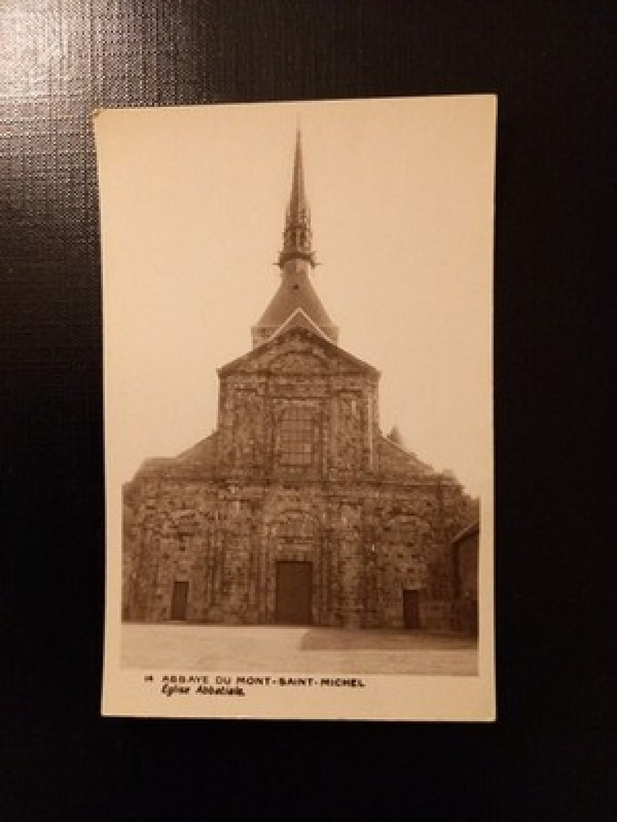 Abbaye Du Mont Saint Michel Frankreich Gr