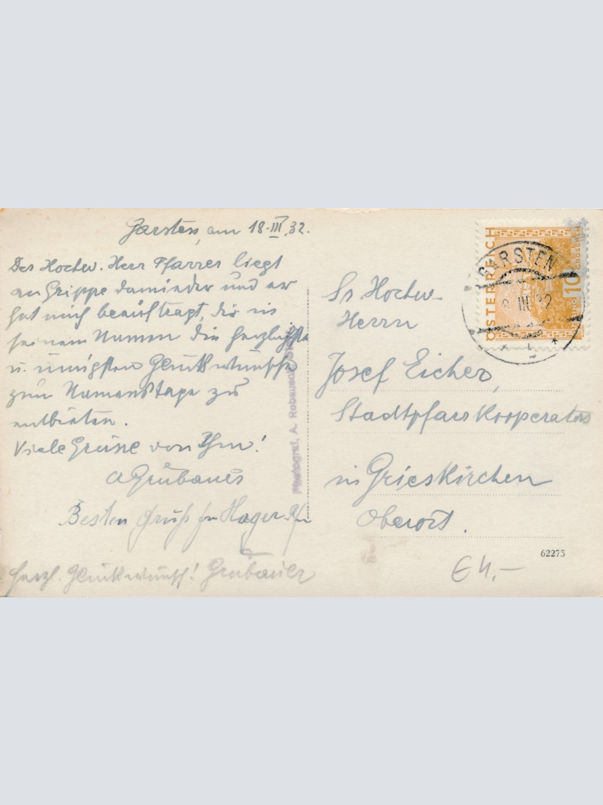 AK aus Garsten Oberösterreich Ansichtskarte (18369)