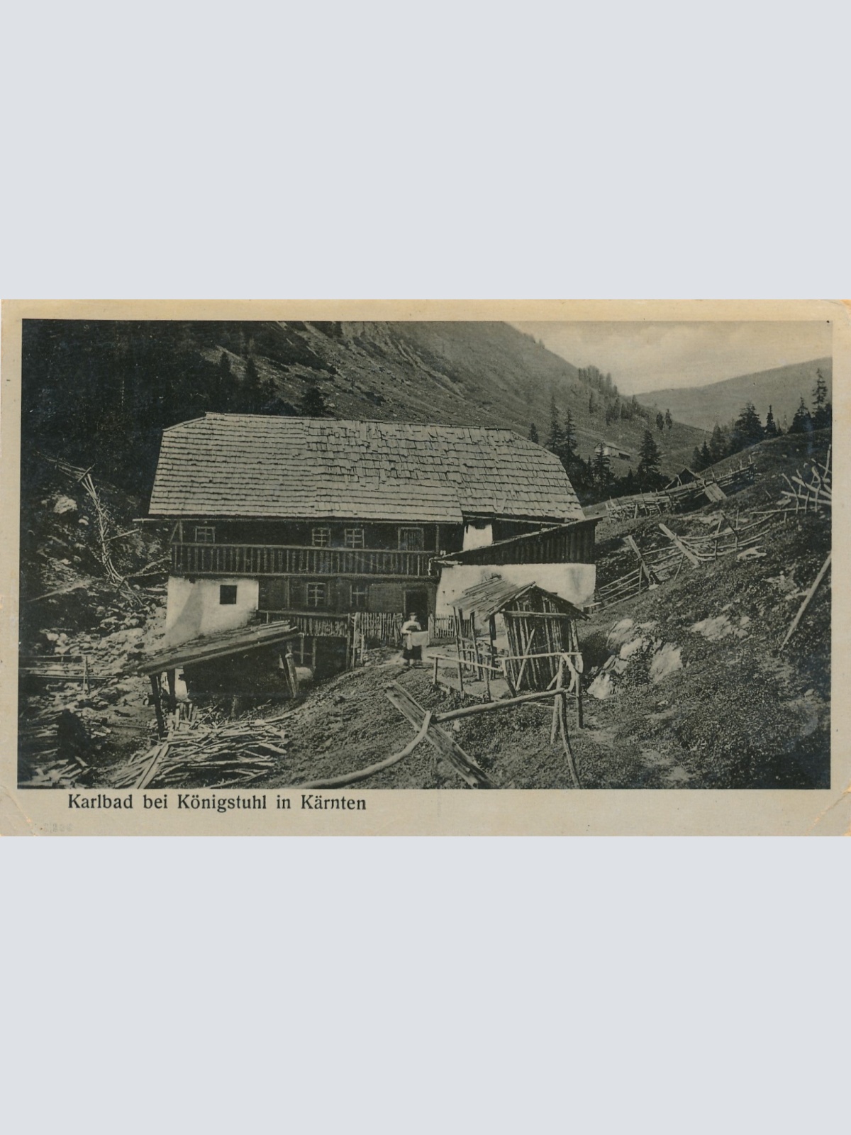 AK aus Karlbad bei Königstuhl Kärnten Ansichtskarte (18503)