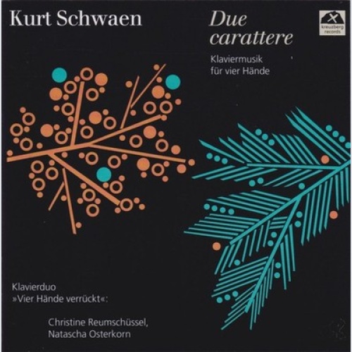 CD, Album Kurt Schwaen - Klavierduo "Vier Hände Verrückt" : Christine Reumsch...