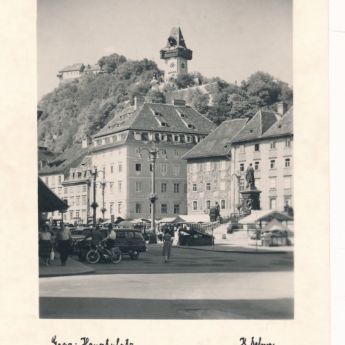 AK aus Graz Hauptplatz Steiermark Ansichtskarte (18435)