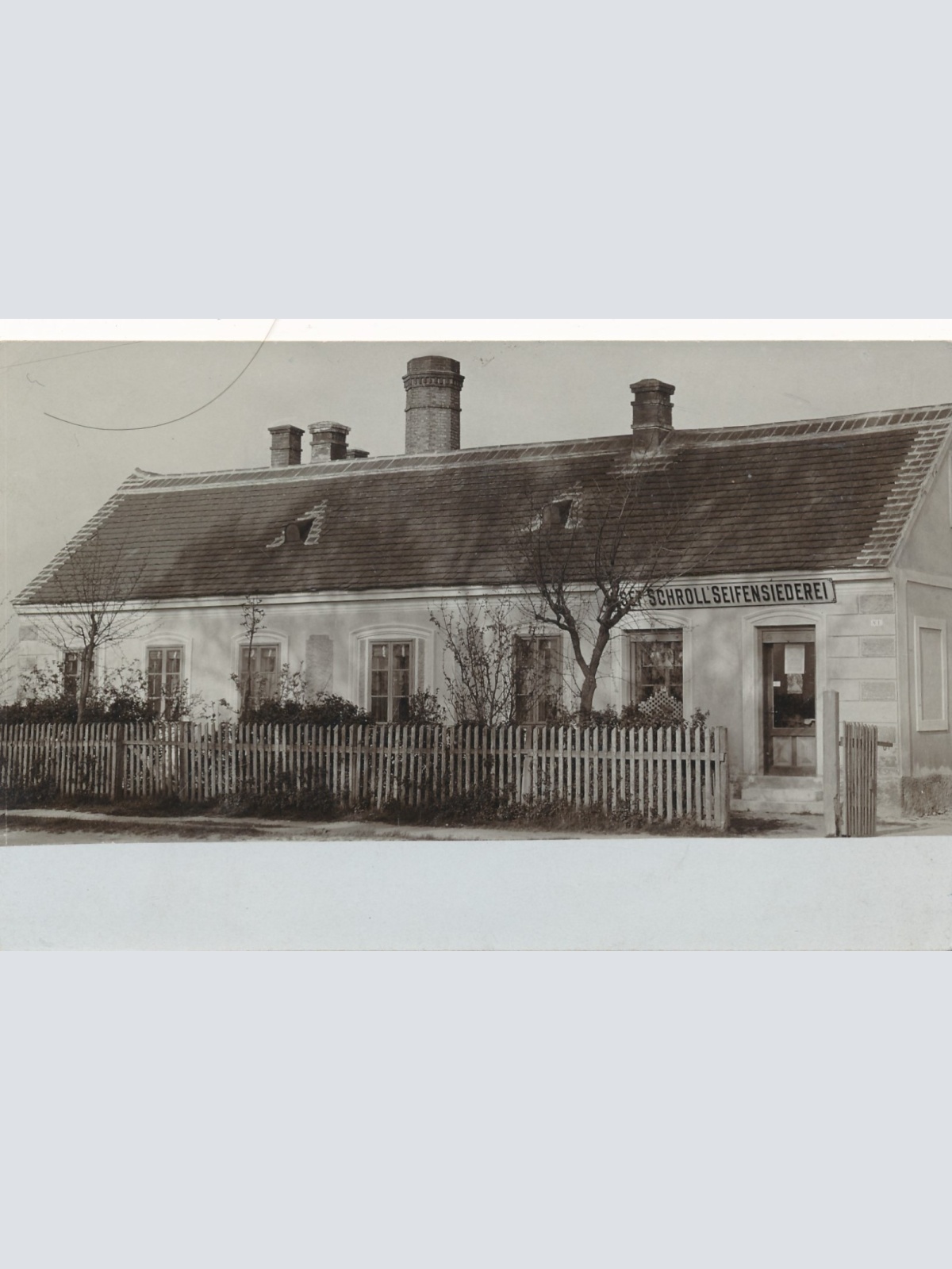 AK Annodazumals Josef Schrolls Seifensiederei Ansichtskarte (18449)