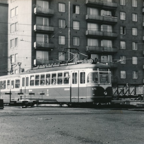 AK aus Wien Strassenbahn Matzl Platz Ansichtskarte (18389)