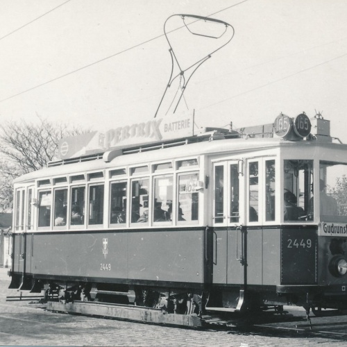 AK aus Wien Strassenbahn Gudrunstraße Ansichtskarte (18386)