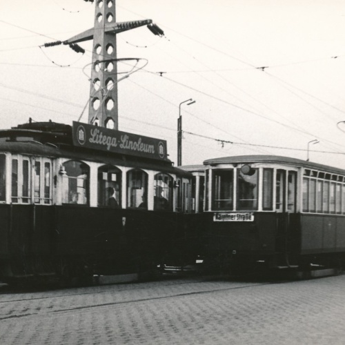 AK aus Wien Strassenbahn Inzersdorf Ansichtskarte (18385)