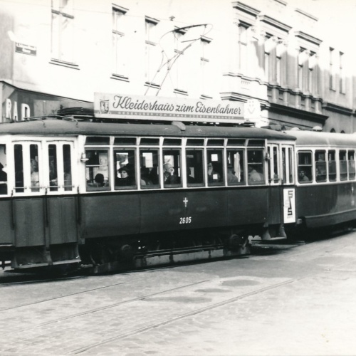 AK aus Wien Strassenbahn Ring Oper Ansichtskarte (18390)