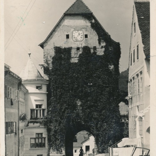 AK aus Haslach mit Torturm Oberösterreich Ansichtskarte (18526)