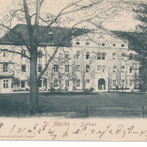 AK aus St. Martin Schloss Oberösterreich Ansichtskarte (18528)