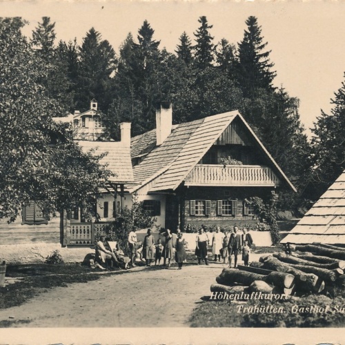 AK aus Trahütten Gasthof Sagmeister Steiermark Ansichtskarte (18552)