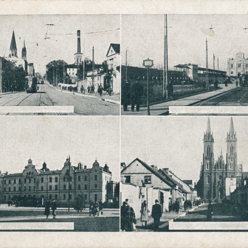 AK aus Litzmannstadt Polen Mehrbildkarte Ansichtskarte (18051)