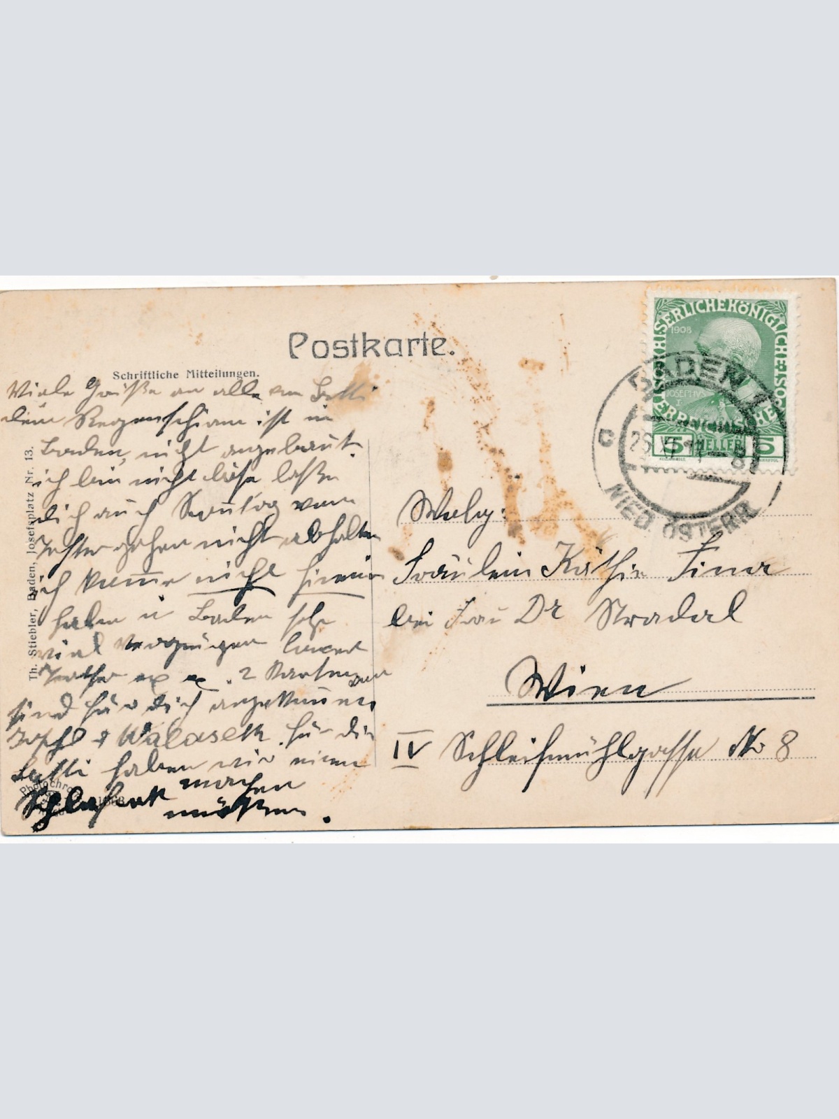 AK aus Baden - Helenenthal Niederösterreich Ansichtskarte (18580)