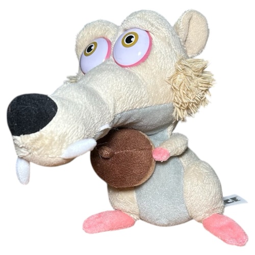 Vintage Ice Age Plüschfigur Scrat 20cm Original 20th Century Fox Merch 2013