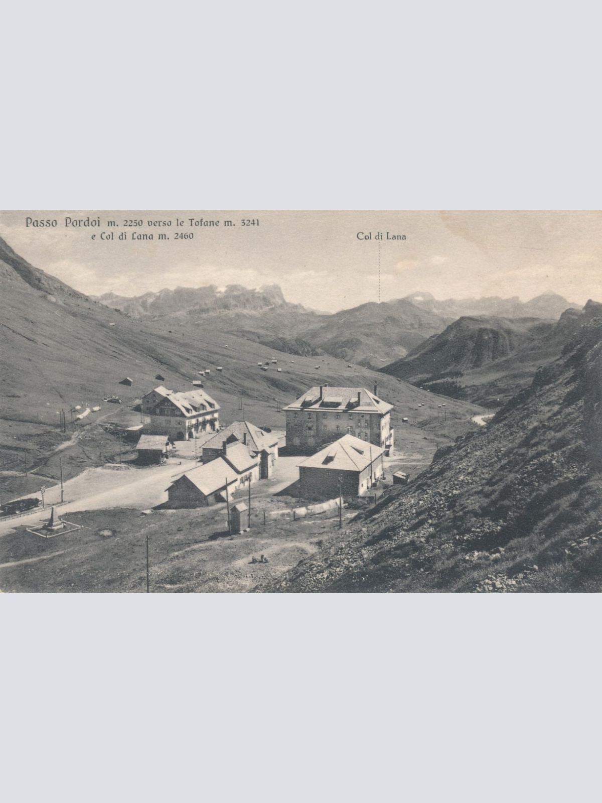 AK aus Passo Pordoi Italien Ansichtskarte (18487)