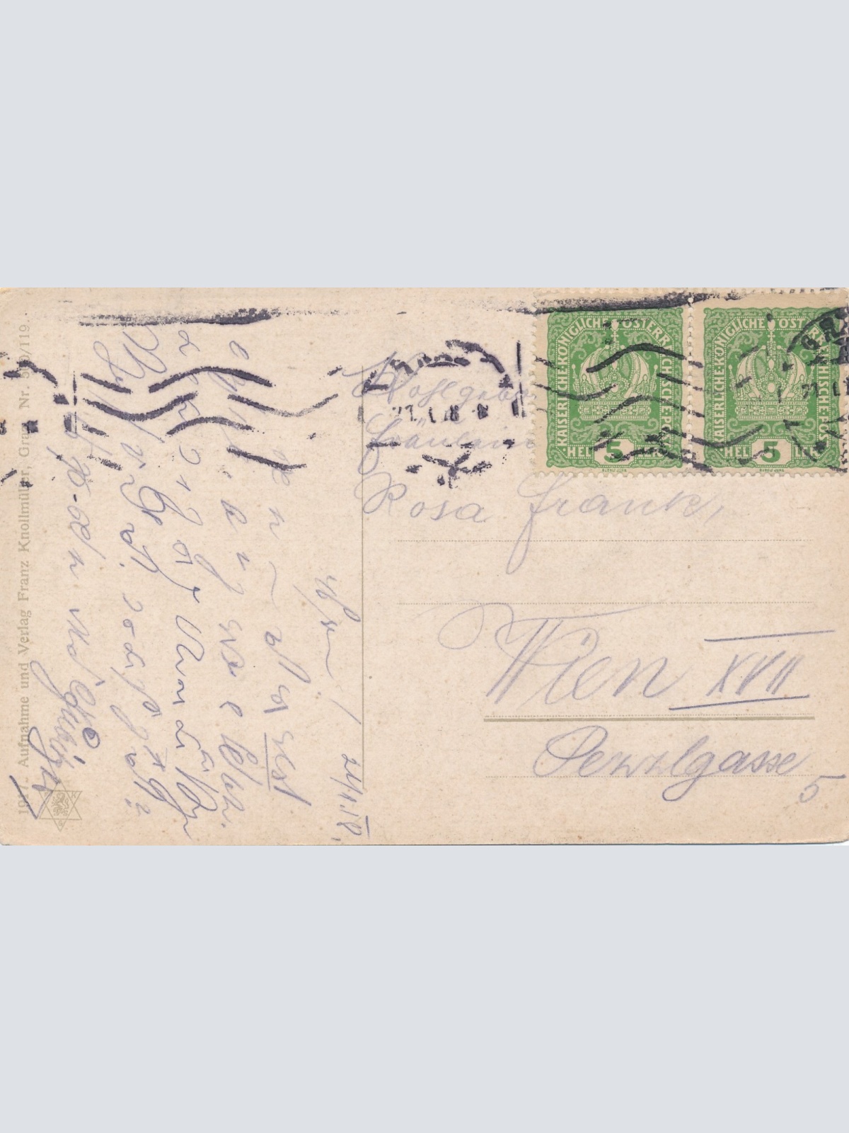 AK aus Graz K.K Universität Steiermark (18602)