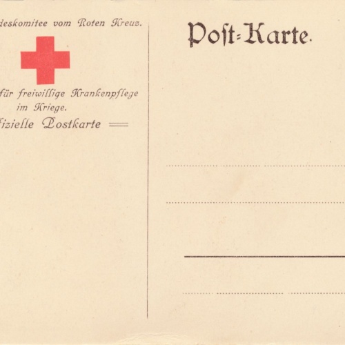 5 Pfenig Ganzsachen - Karte Rot Kreuz Kaiser Wilhelm Ansichtskarte (18619)